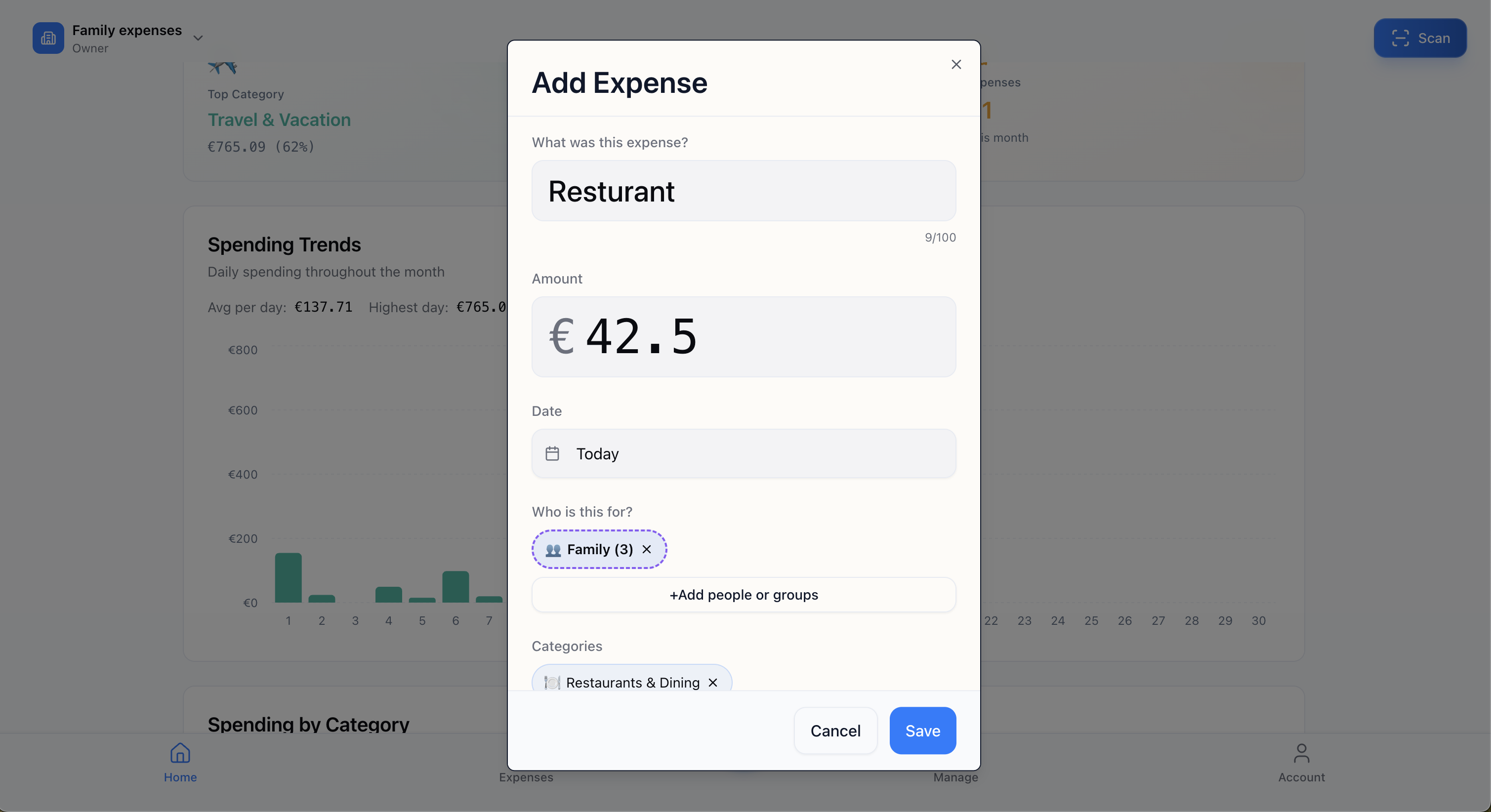 Calm Spend - Screenshot 4 preview