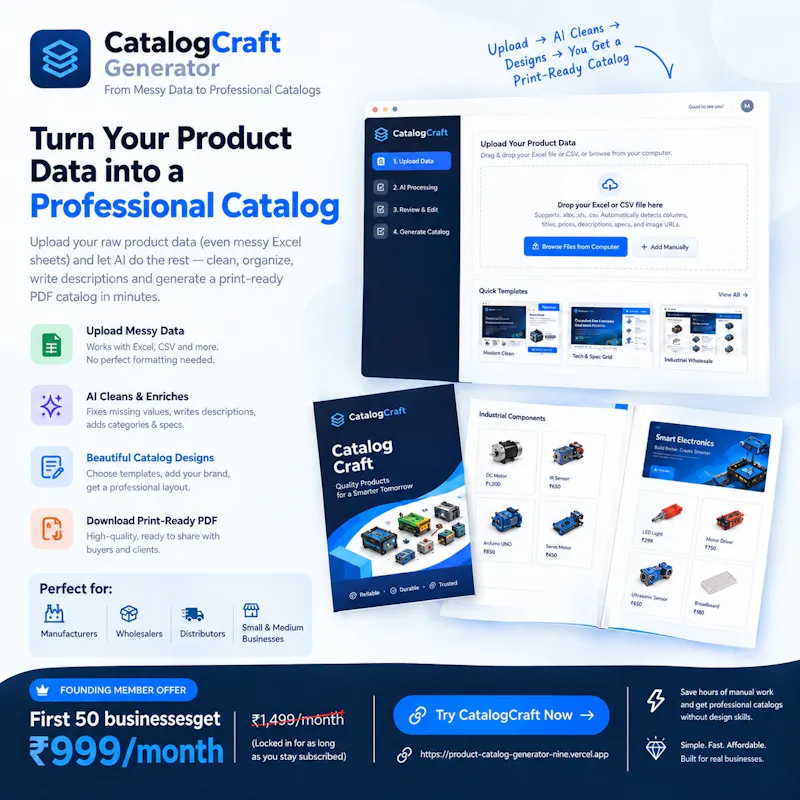 CatalogCraft screenshot 1