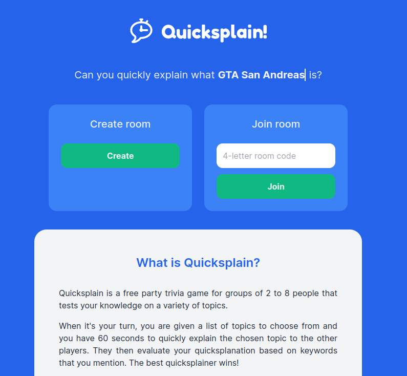 Quicksplain gallery image