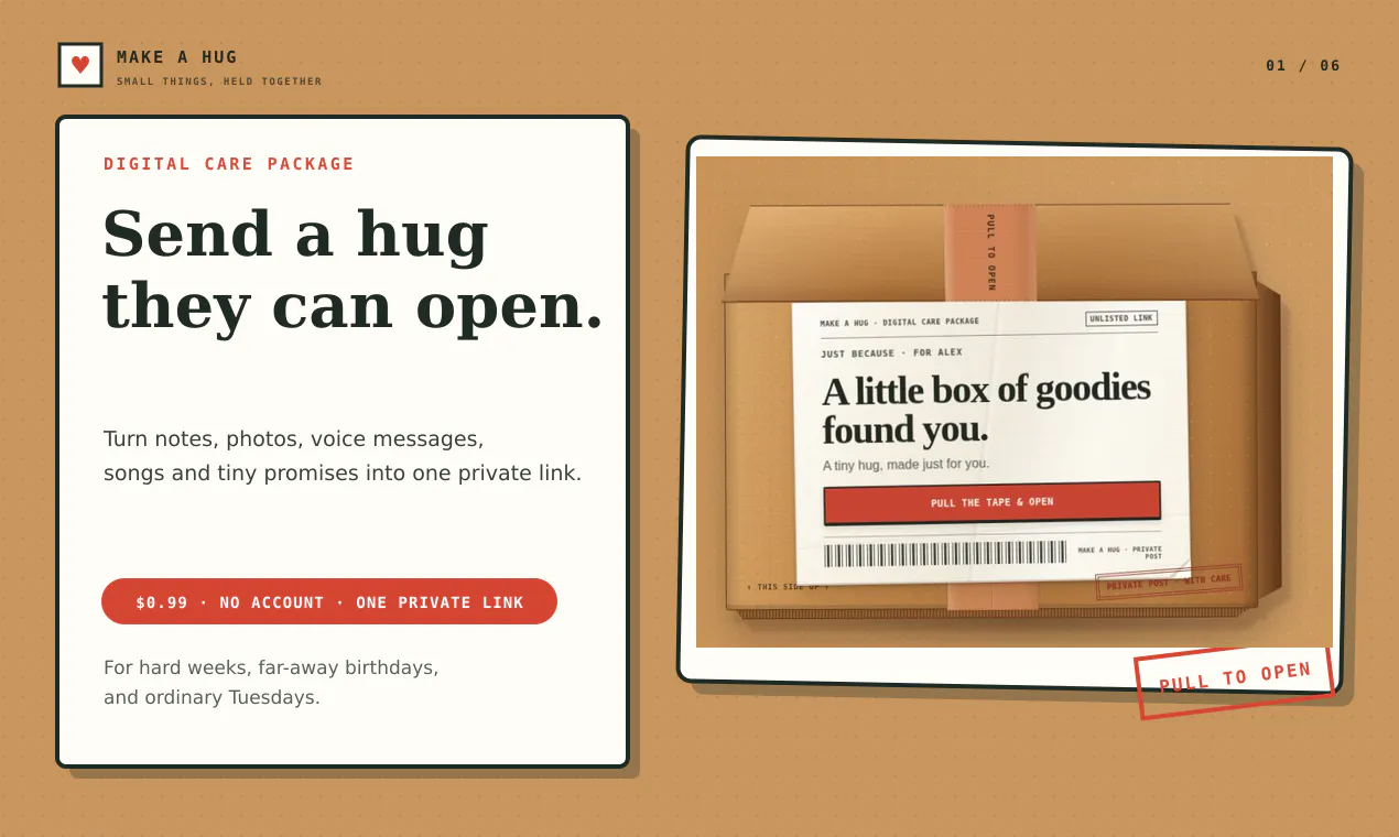 Make a Hug gallery image