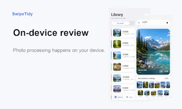 SwipeTidy gallery image