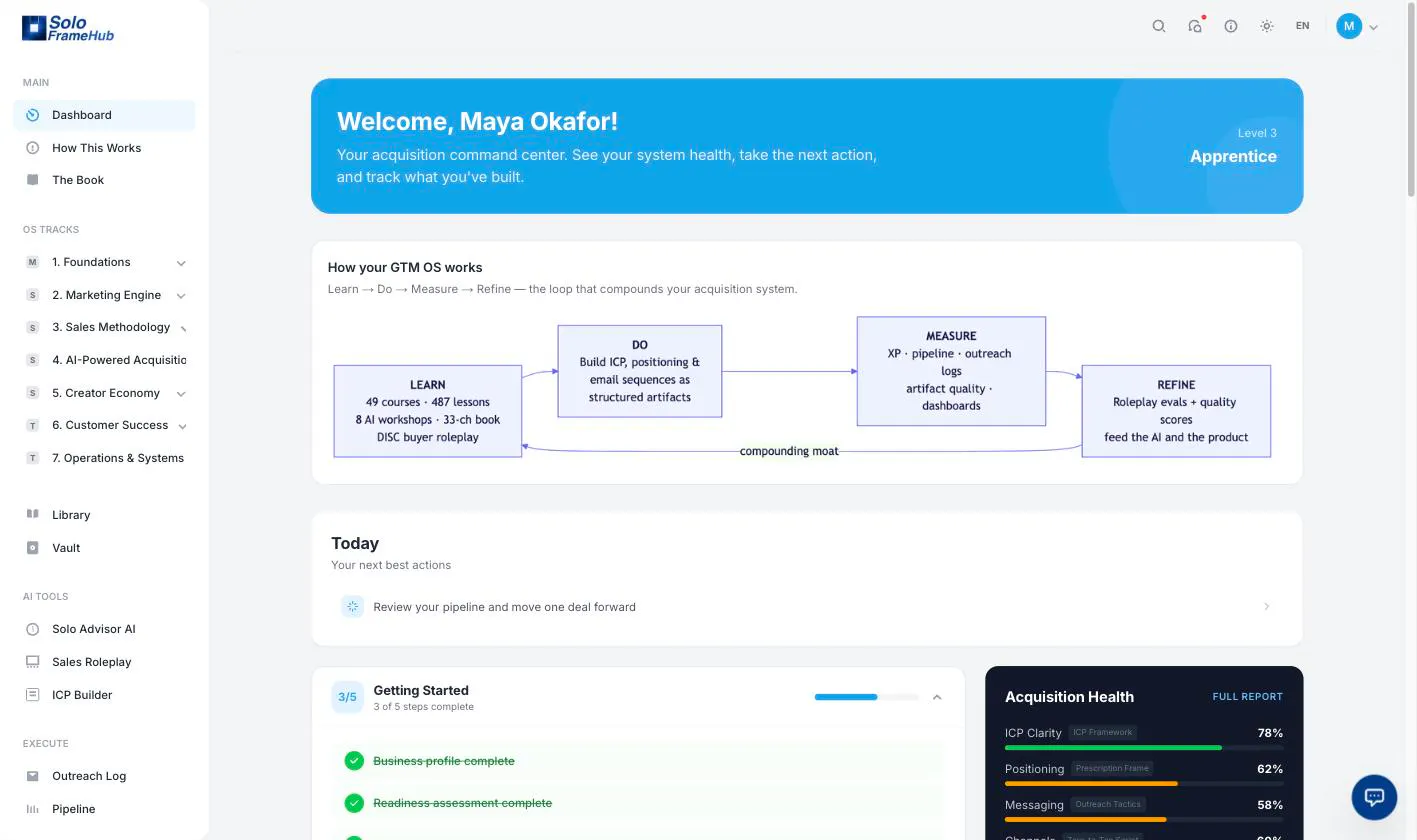 GTM OS: AI Sales Execution for Founders gallery image