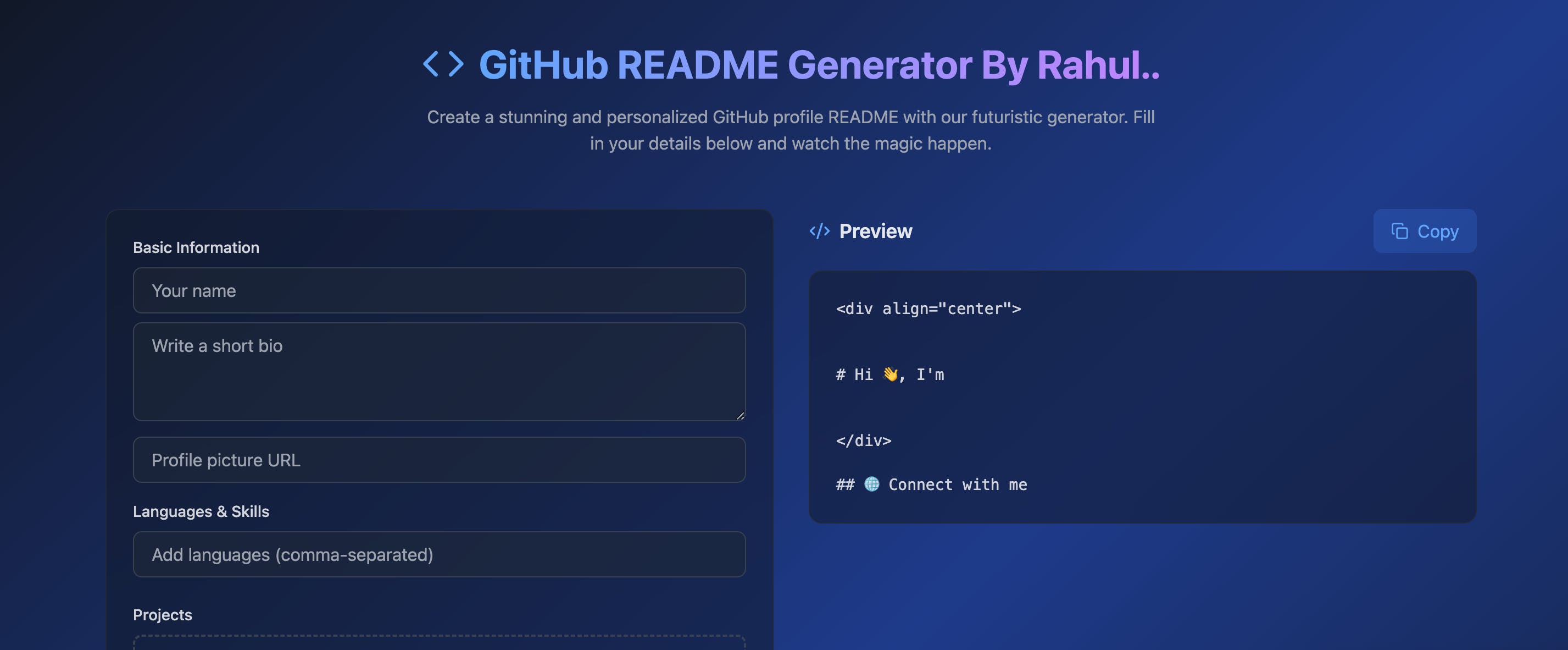 Github-ReadMe-Generator media 1