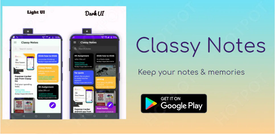 Notes app