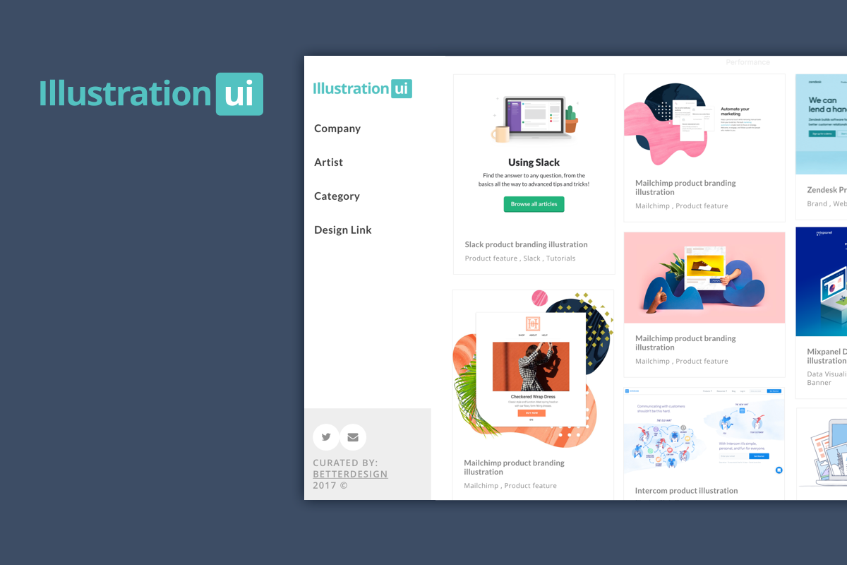 Illustration UI gallery image