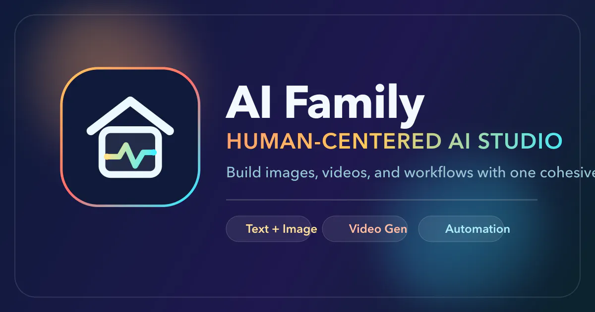 ai Family のプロダクトバナー