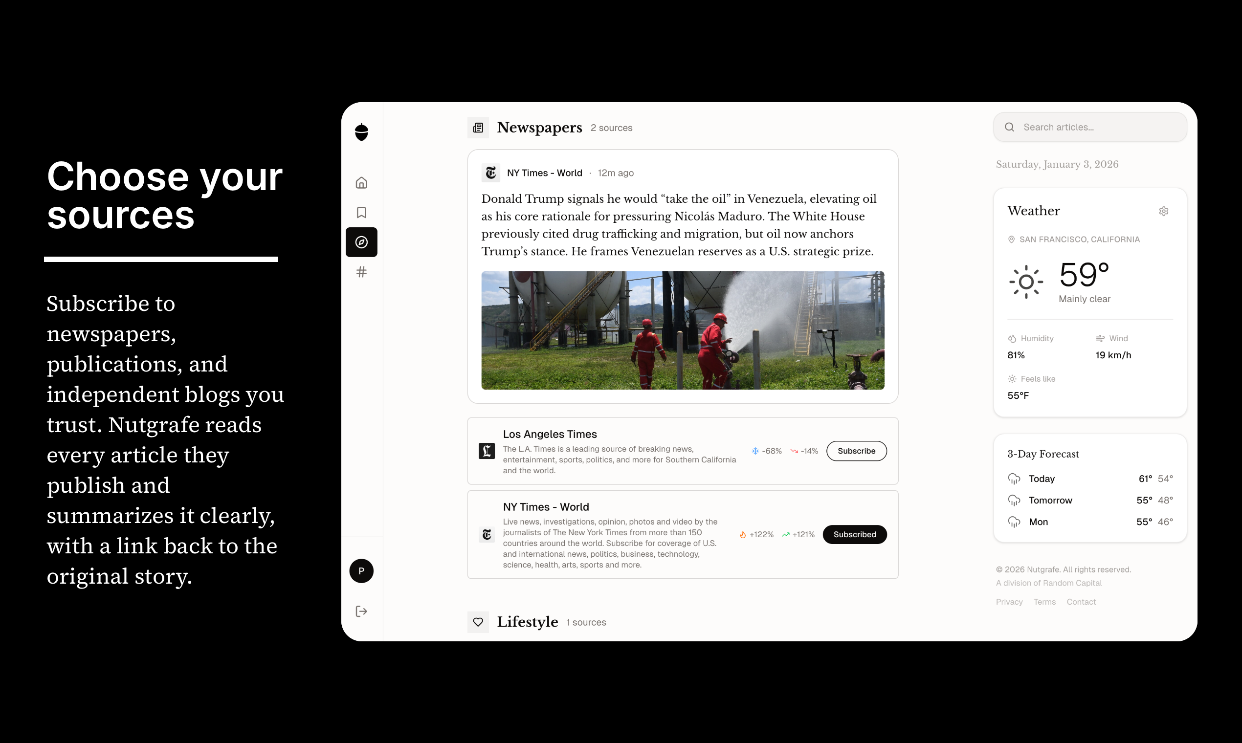 Nutgrafe - Screenshot 3 showing product features and functionality