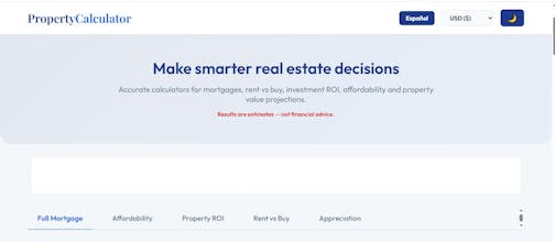 PropertyCalculator gallery image