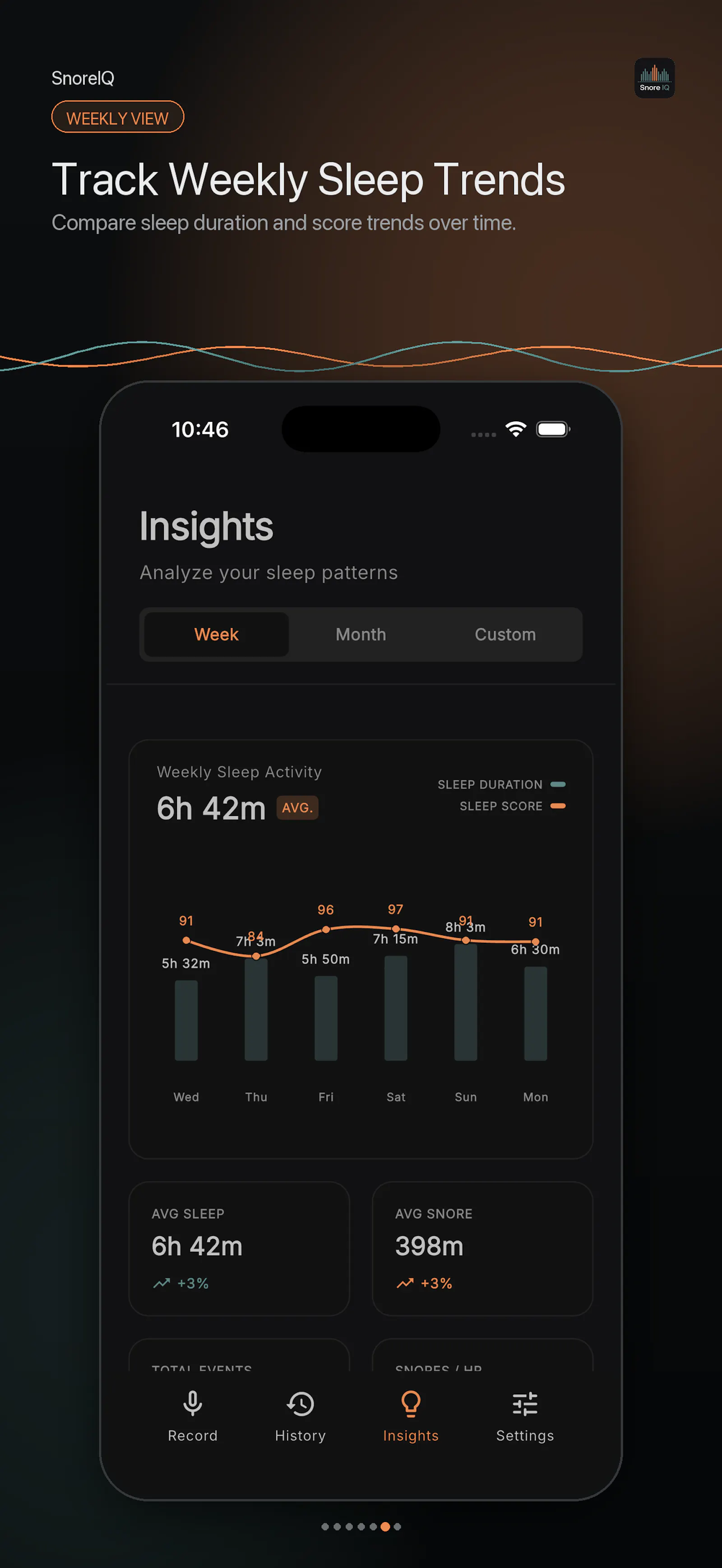 Snore IQ : On-device AI Snore Detection screenshot 3