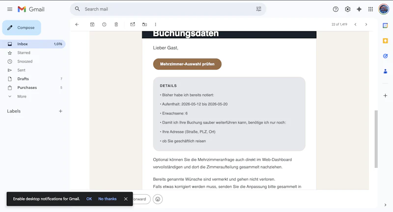 EXODUS Hotel Intelligence screenshot 6