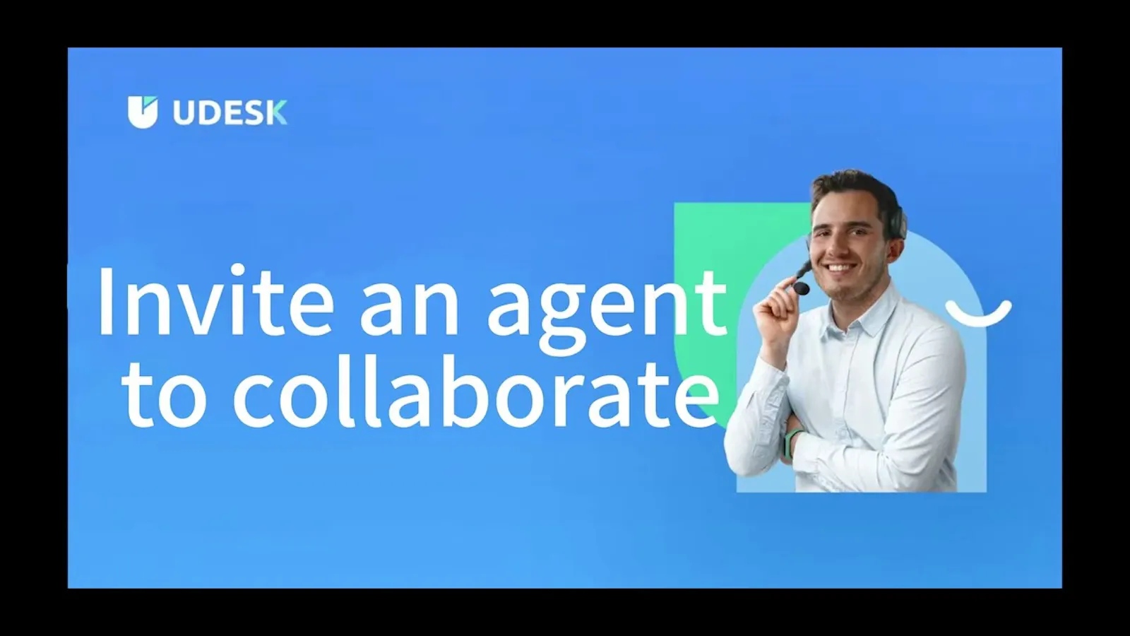 Udesk Live Chat screenshot 1 (video preview)
