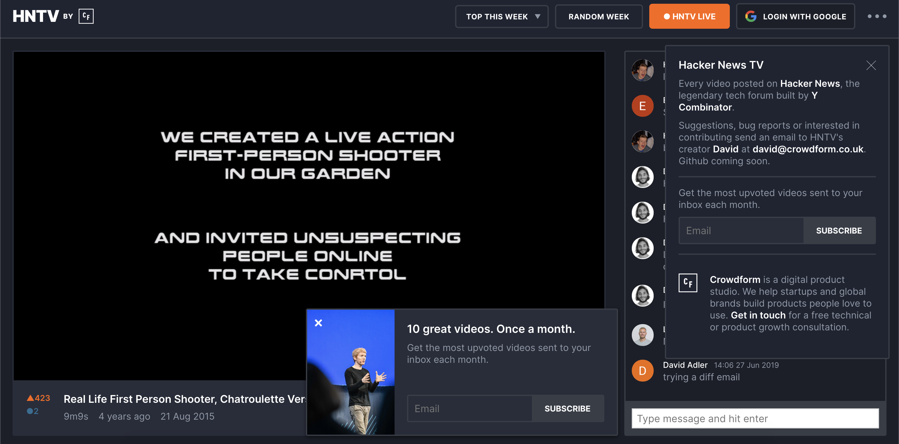 Hacker News TV Image