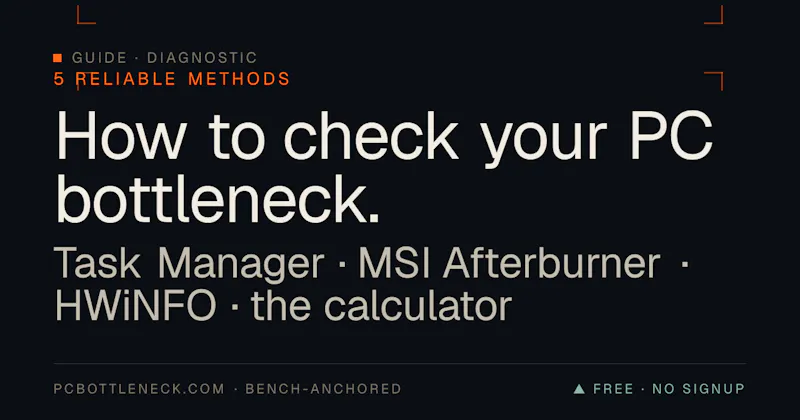 PC Bottleneck Calculator screenshot 3