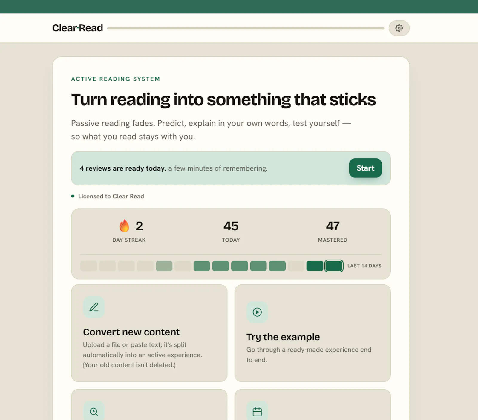 ClearRead — Remember what you read screenshot 6