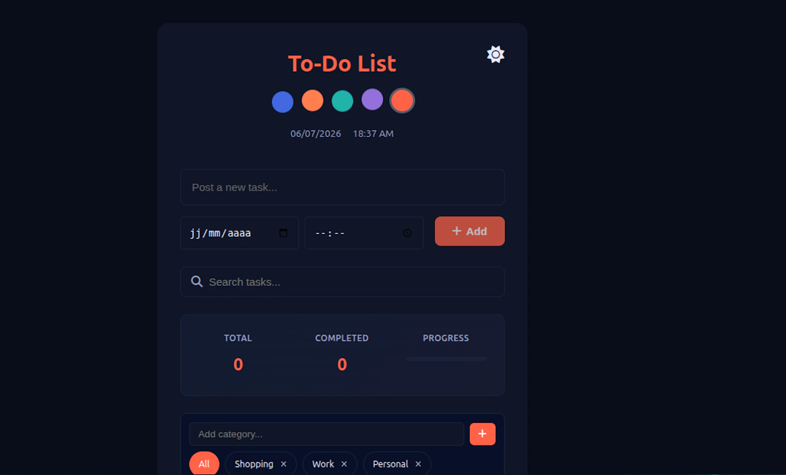 Todo App screenshot 4