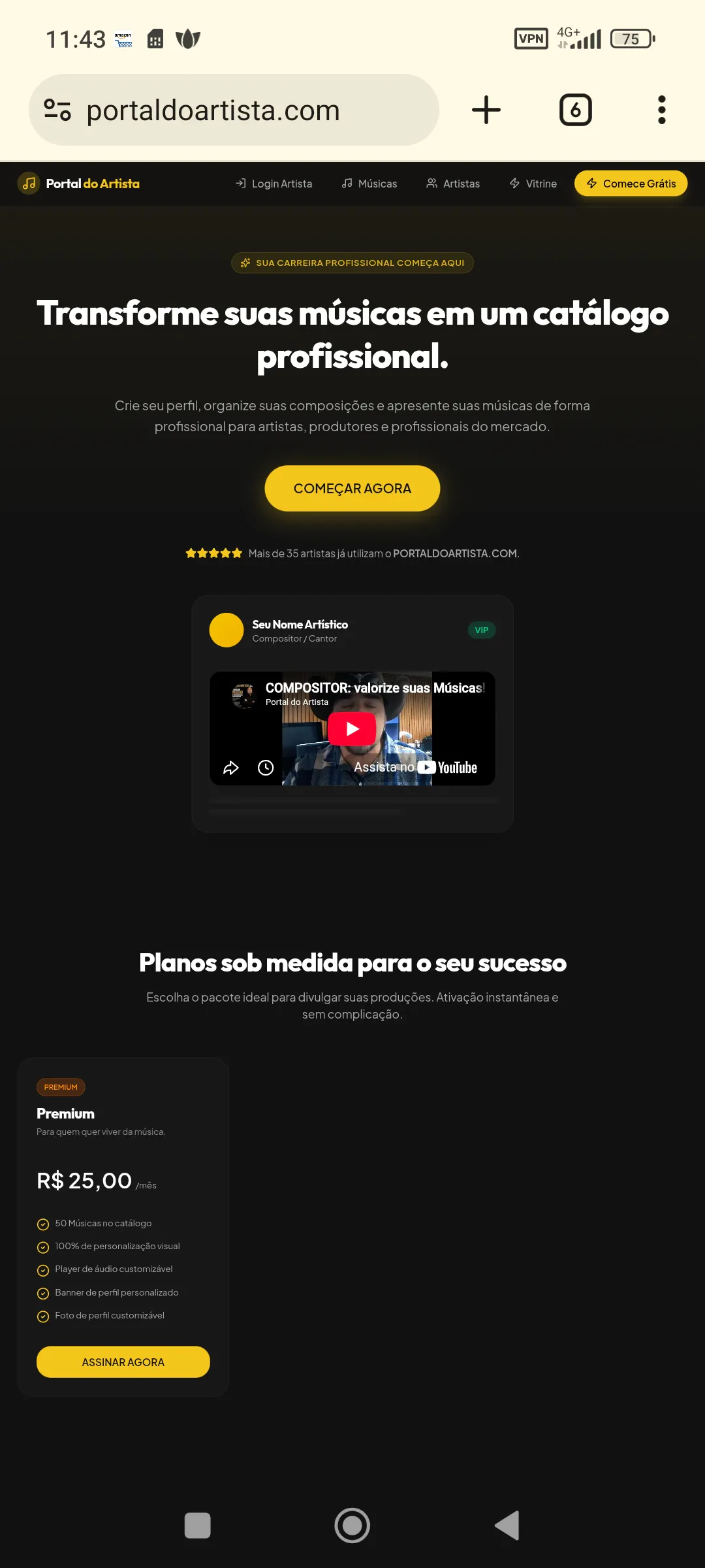 Portal do Artista gallery image