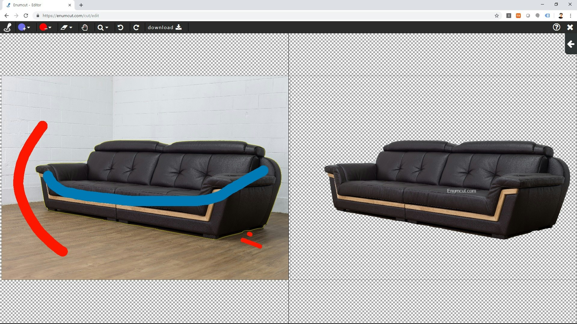 EnumCut gallery image