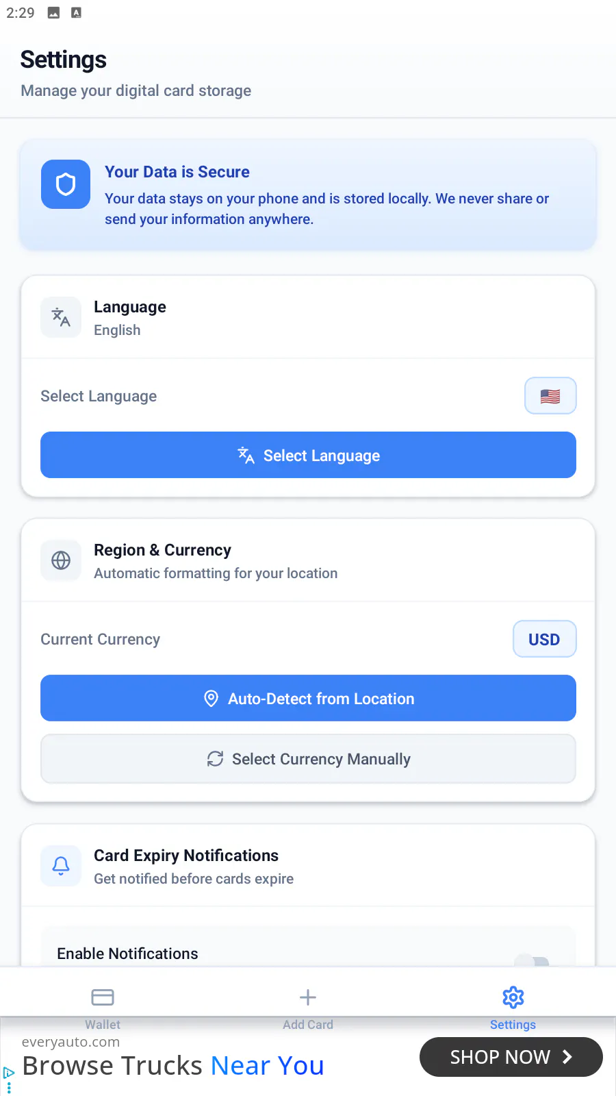 Card Wallet - Card Manager gallery image
