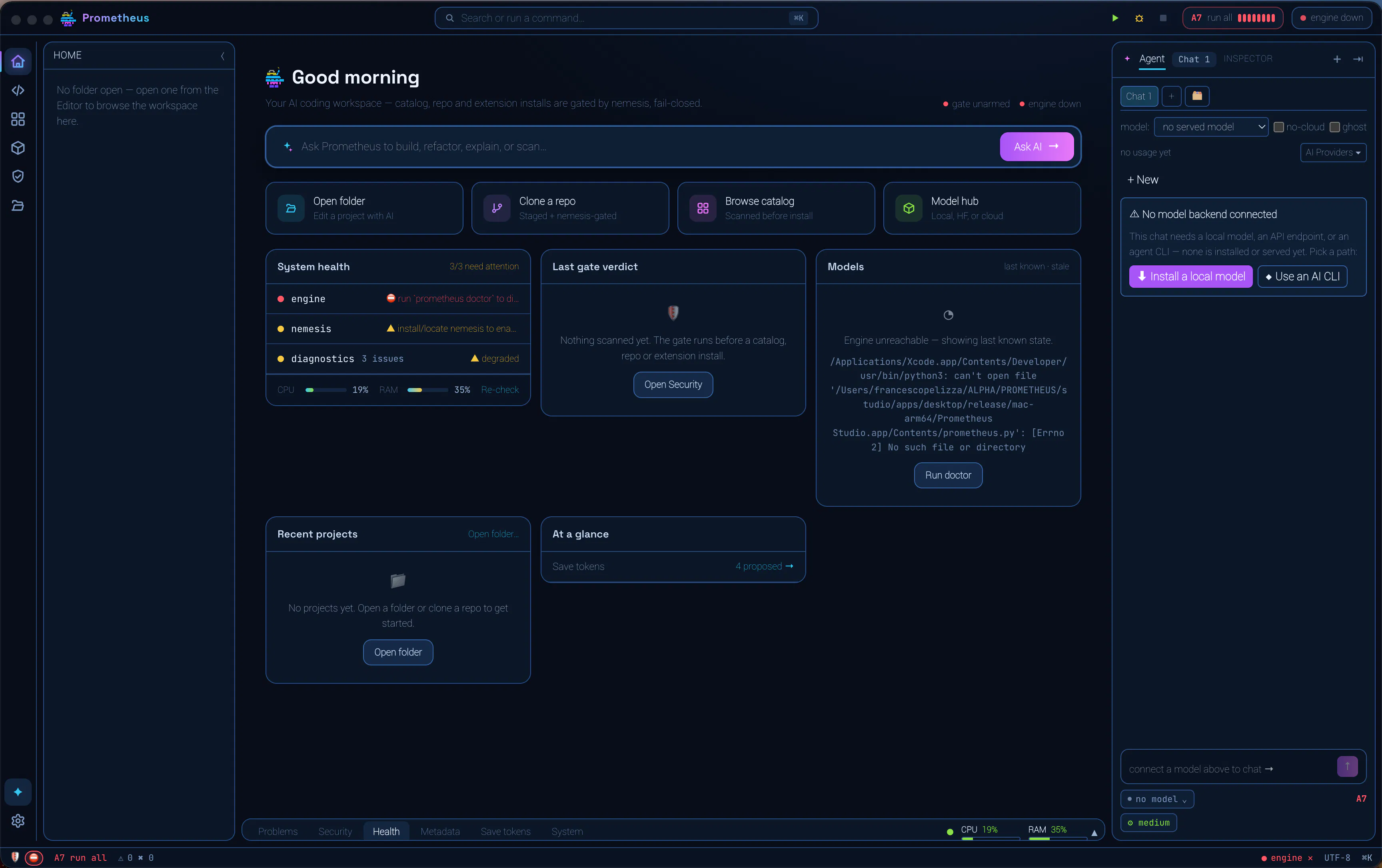 PROMETHEUS: Safe AI Dev & Scan Security gallery image
