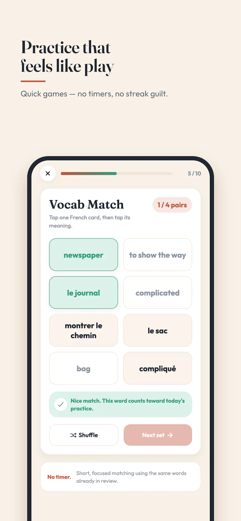 French: Practice screenshot 7
