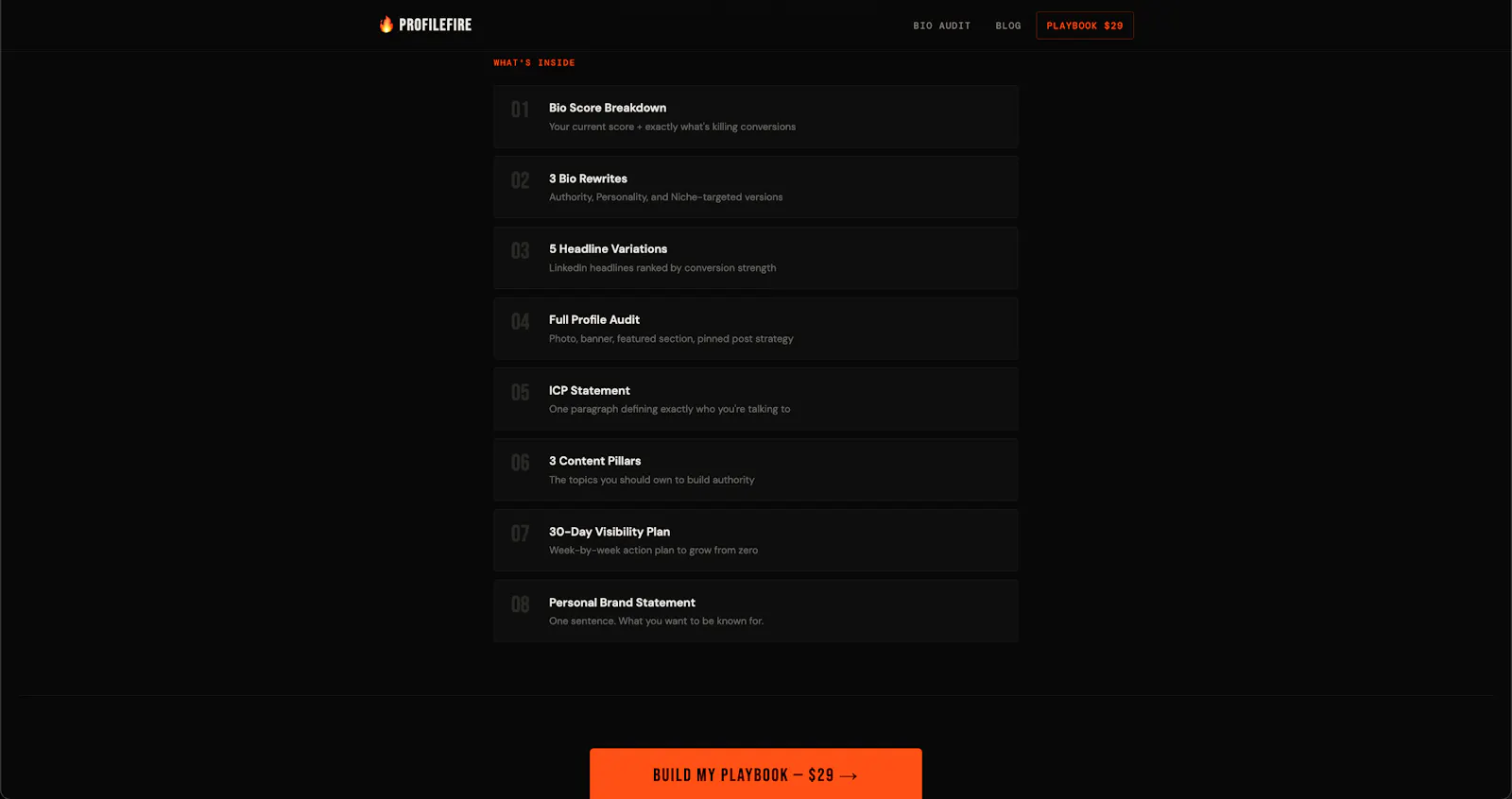 ProfileFire screenshot 3