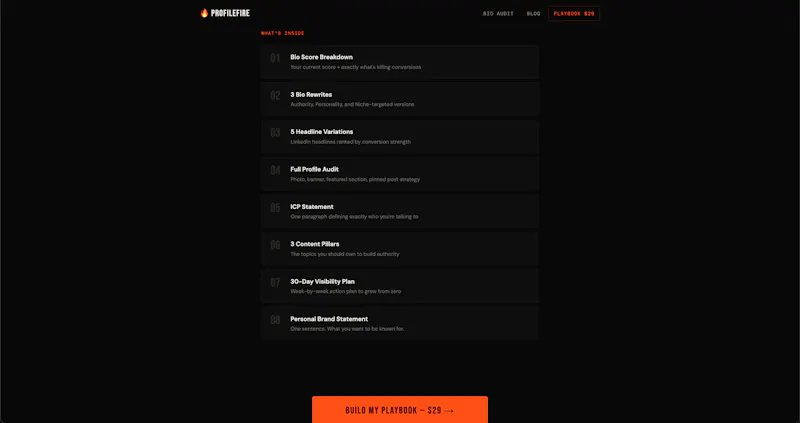 ProfileFire screenshot 3