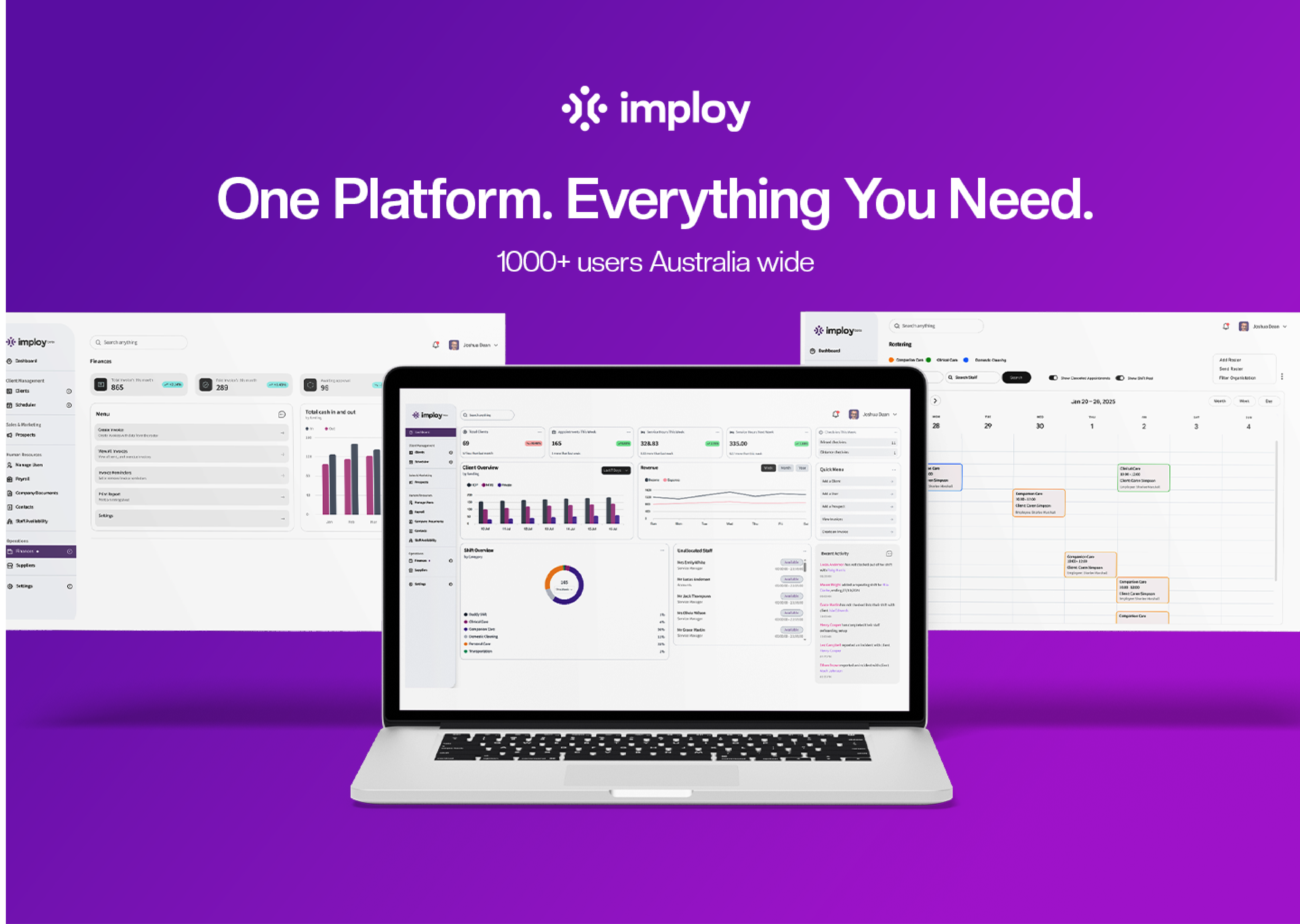 Média Imploy Healthcare  - All-in-one NDIS & home care management software 1