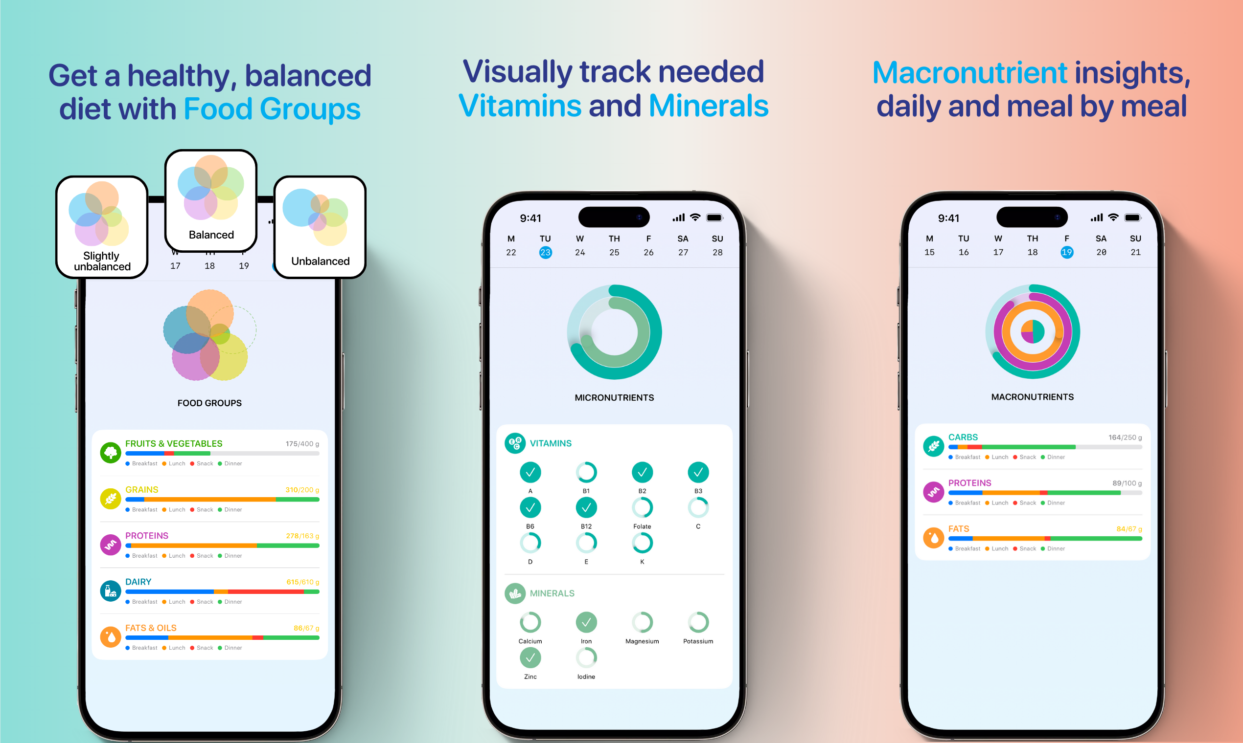 Körpervoll: Gesundheits- und Lebensmittel -Tracker - Einfache und visuelle Verfolgung von Ernährung und Körpergesundheit Medien 3
