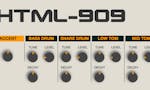 HTML-909 Rhythm Composer image