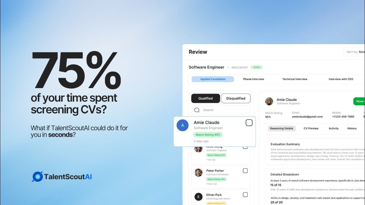 TalentScoutAI gallery image