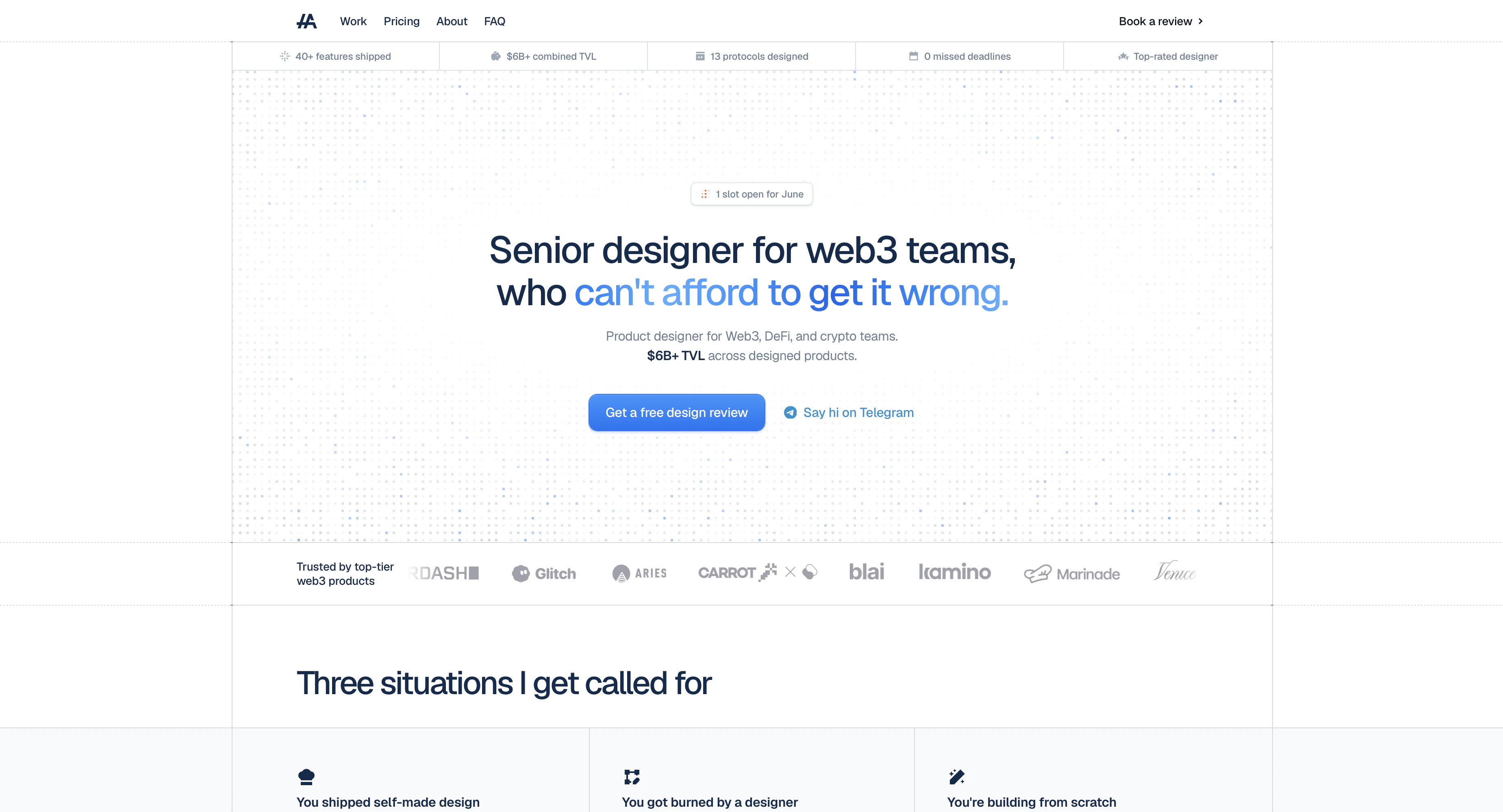 alexandroff.design 2.0 screenshot 1