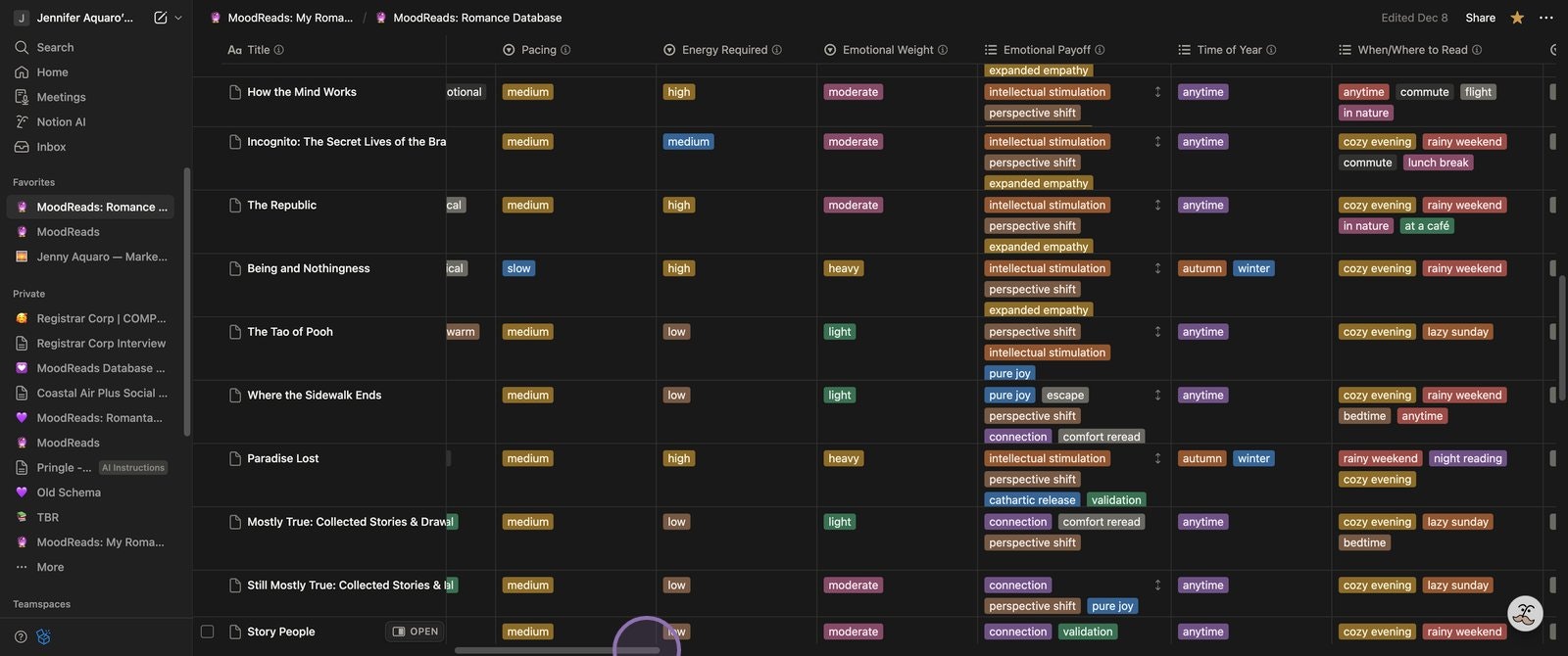 MoodReads - Screenshot 4 showing product features and functionality