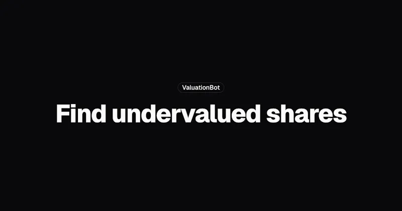 ValuationBot screenshot 1