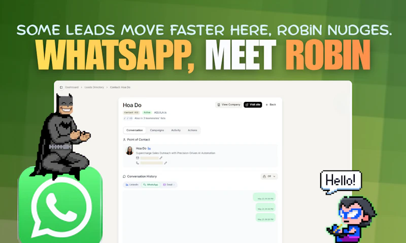 ReachRobin 2.0: Multi-Channel Outreach screenshot 7