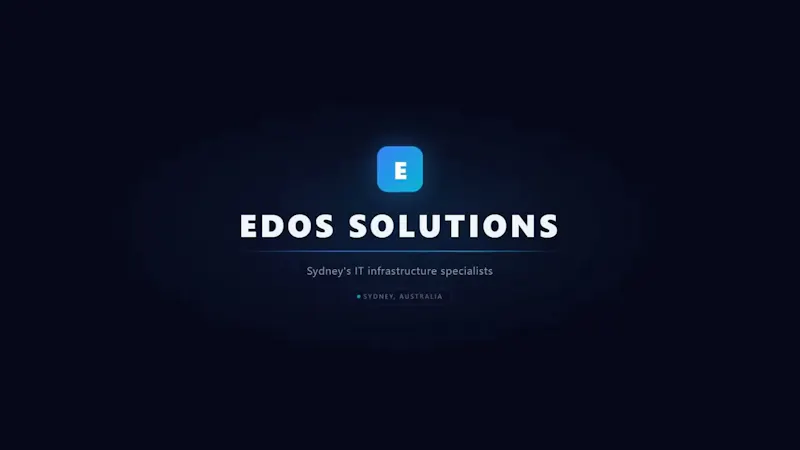 Edos Solutions screenshot 1 (video preview)