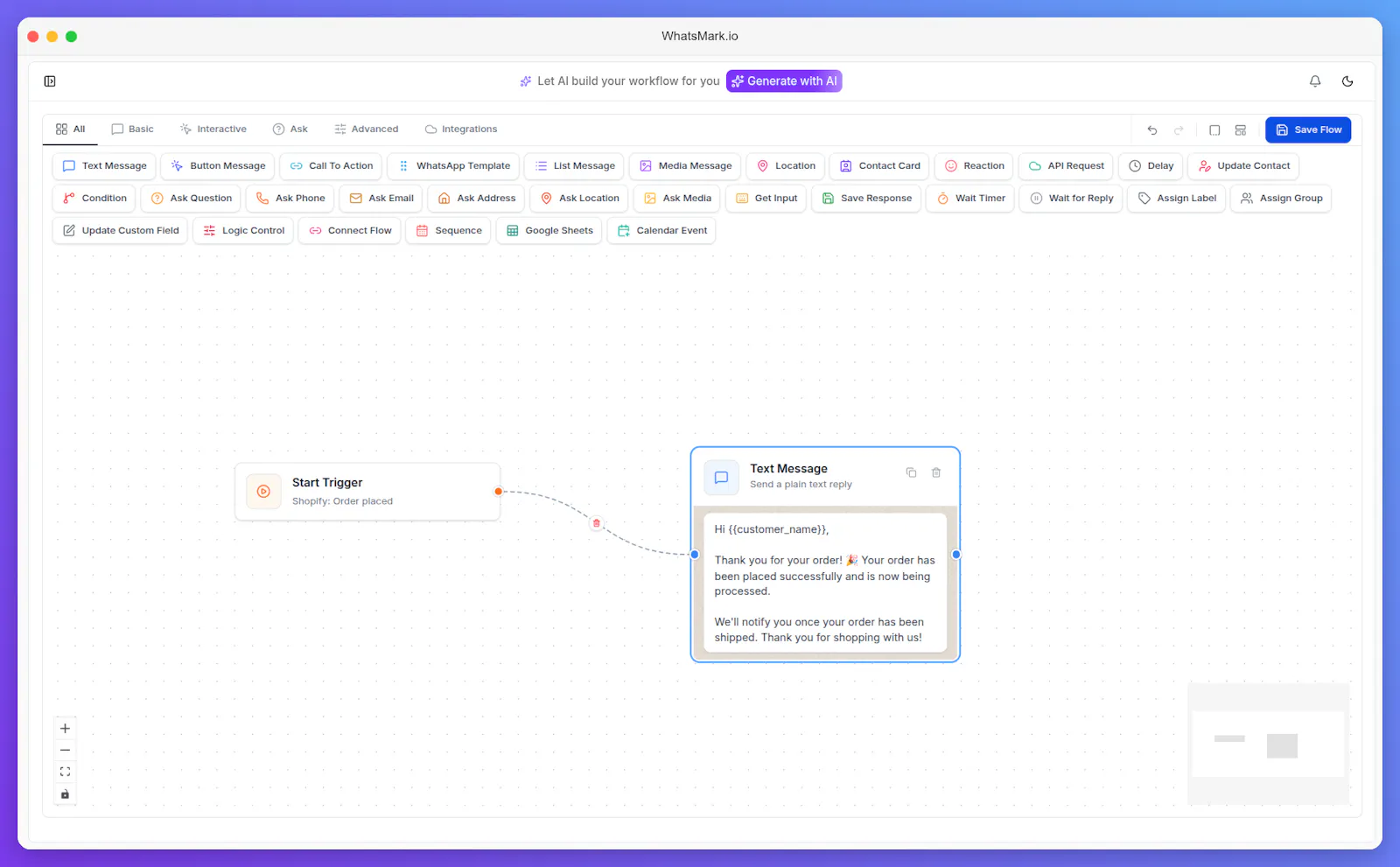 WhatsMark.io screenshot 2