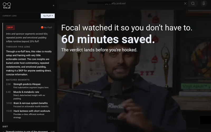 Focal screenshot 3