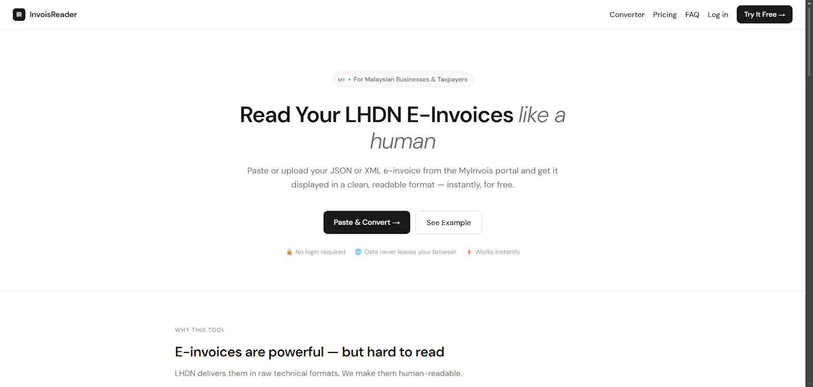 InvoisReader screenshot 1