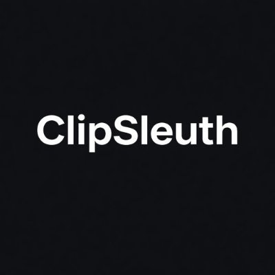 ClipSleuth - Product Hunt launch logo and brand identity