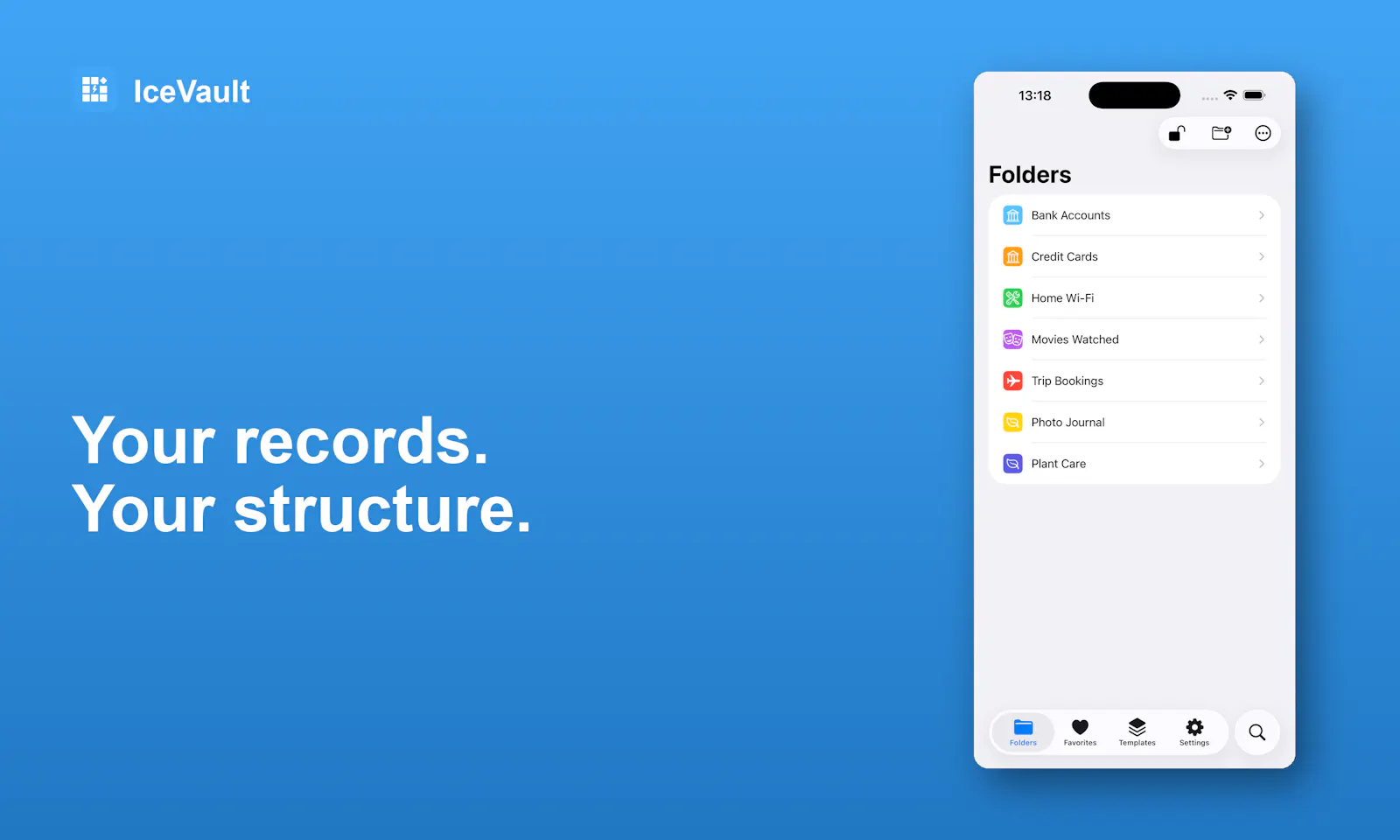 IceVault — Encrypted Local Database screenshot 2