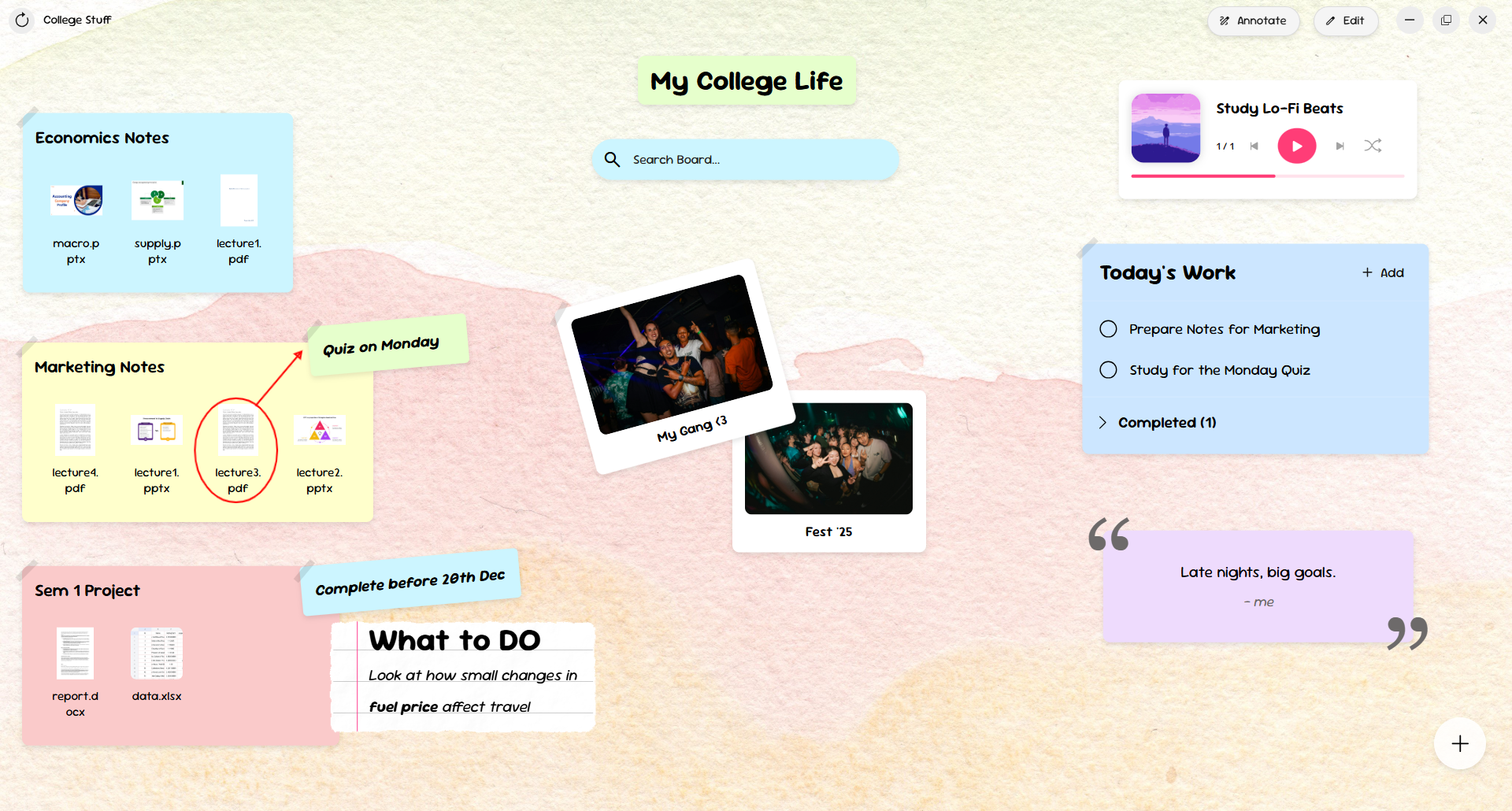 Deskboard gallery image