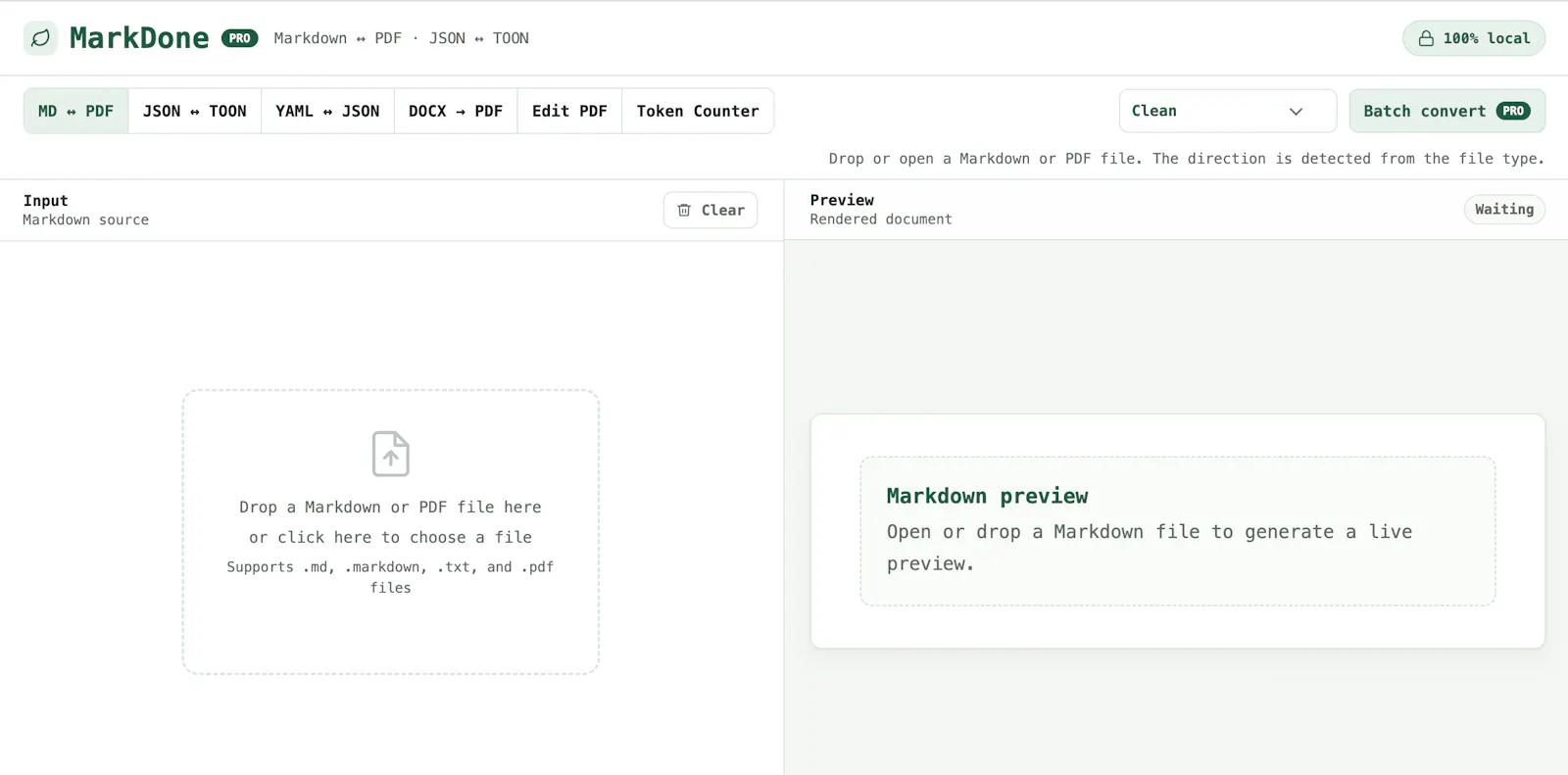 MarkDone  screenshot 1