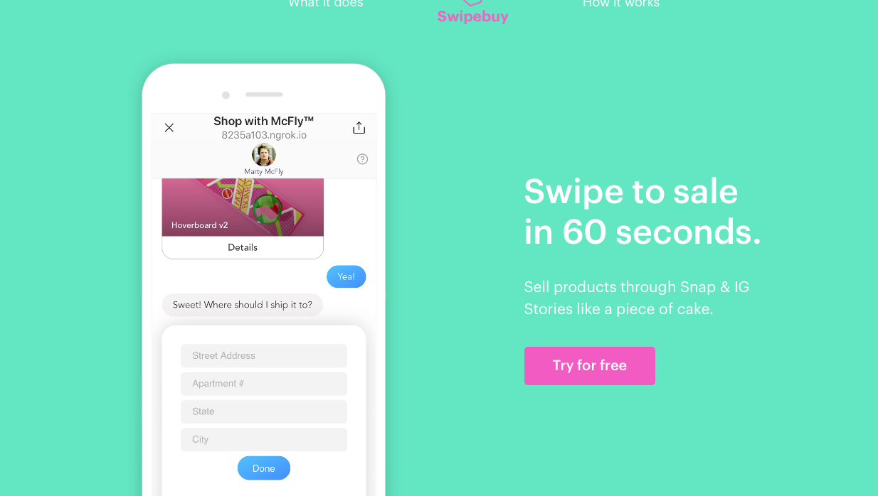 Swipe Buy gallery image