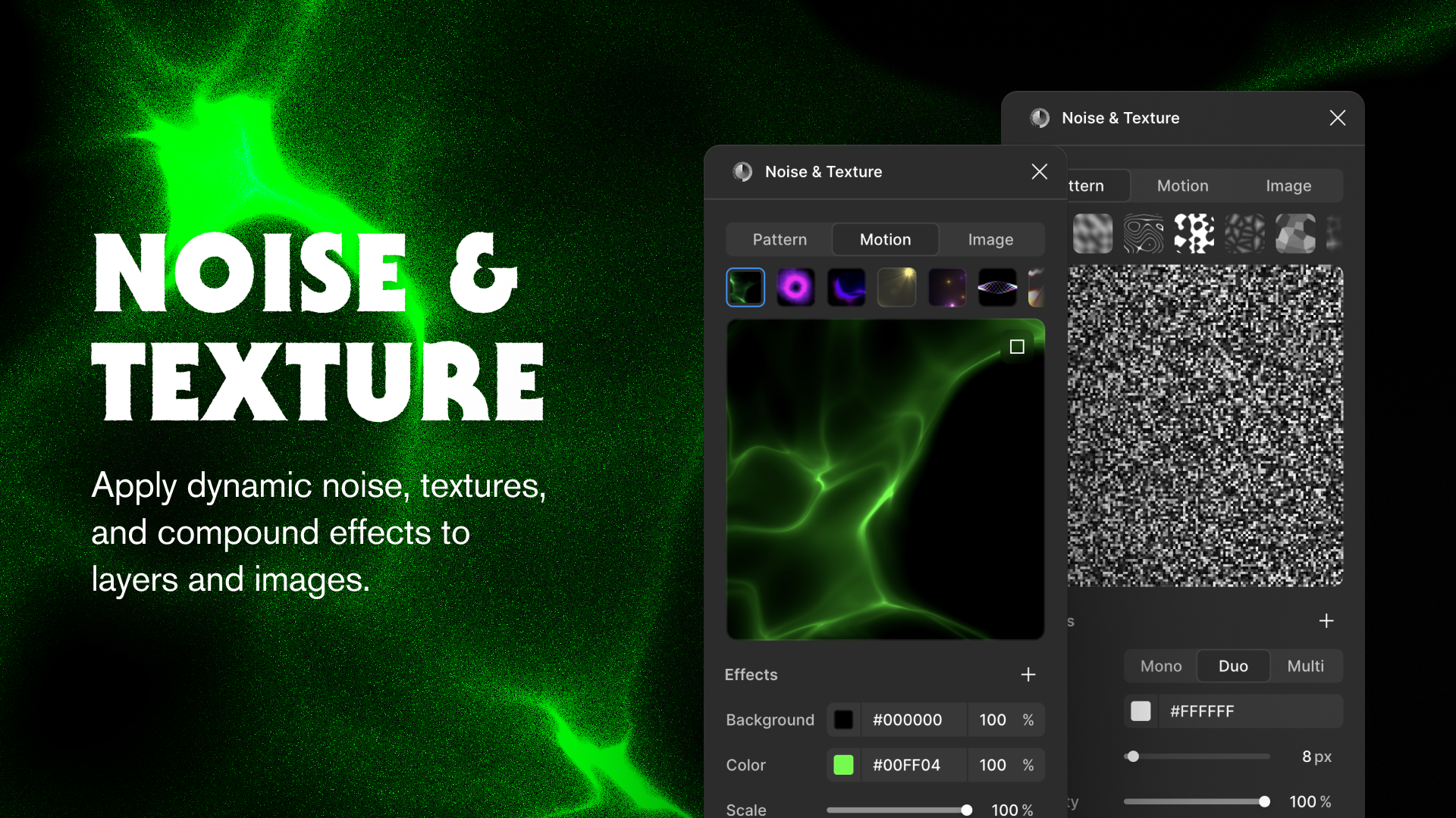 Noise & Texture 2.0 - Screenshot 2 showing product features and functionality