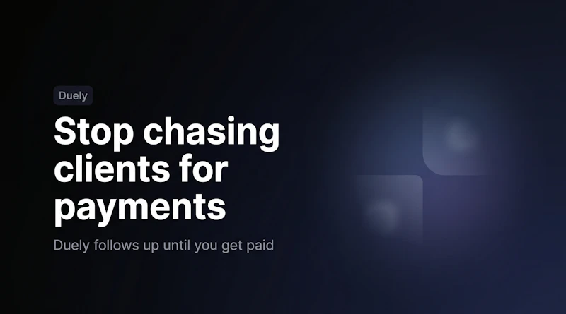 Duely — automated payment reminders screenshot 1