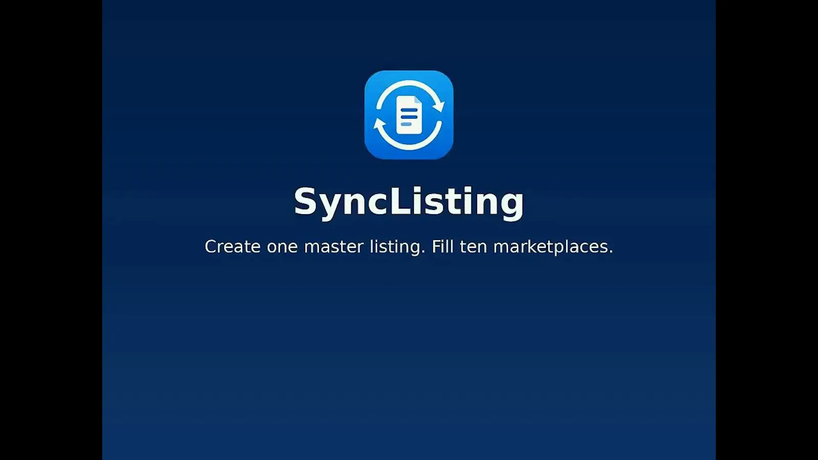 SyncListing – Cross-Listing for Chrome screenshot 1 (video preview)