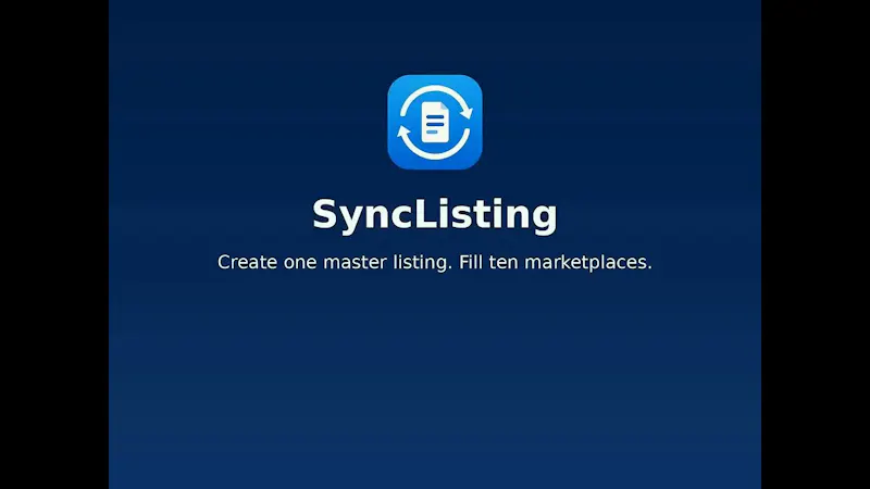 SyncListing – Cross-Listing for Chrome screenshot 1 (video preview)