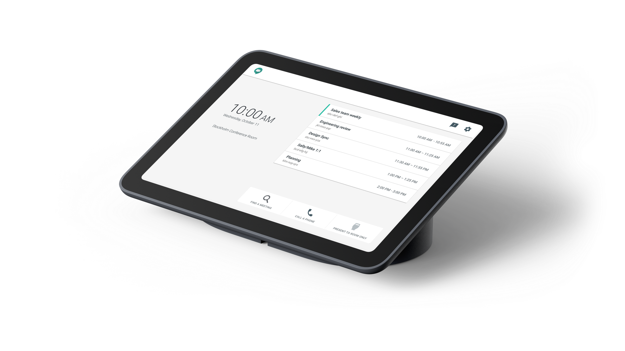 Google Meet Hardware Series One Google hardware for meeting rooms