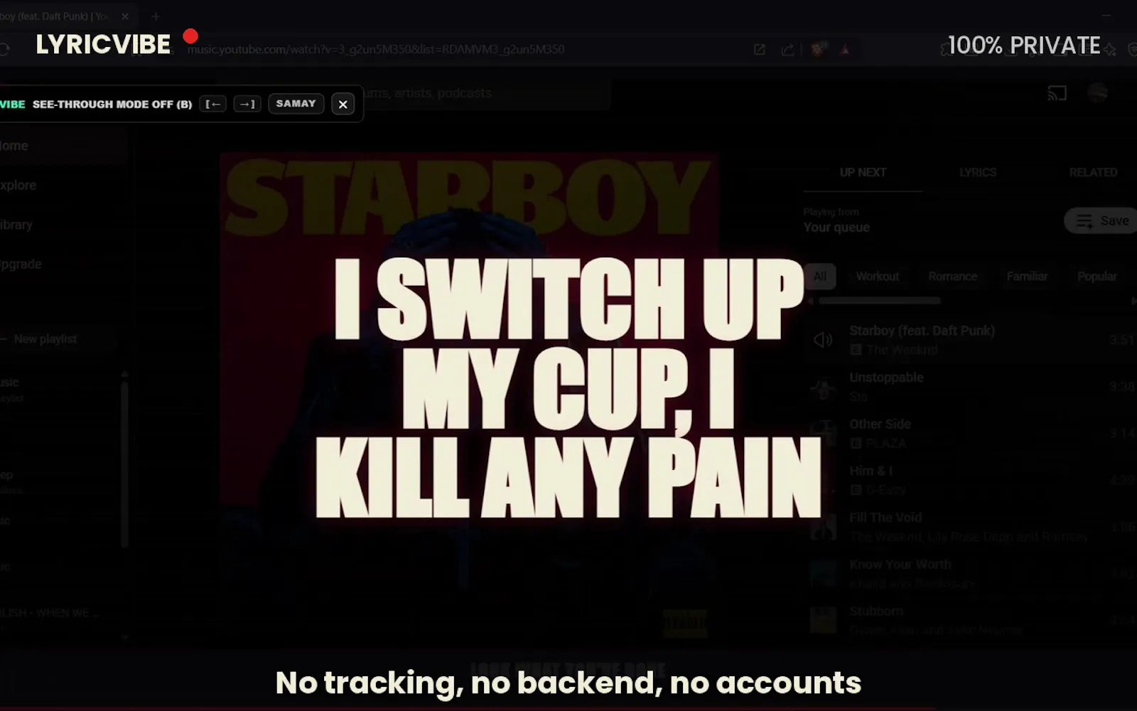 LyricVibe screenshot 4