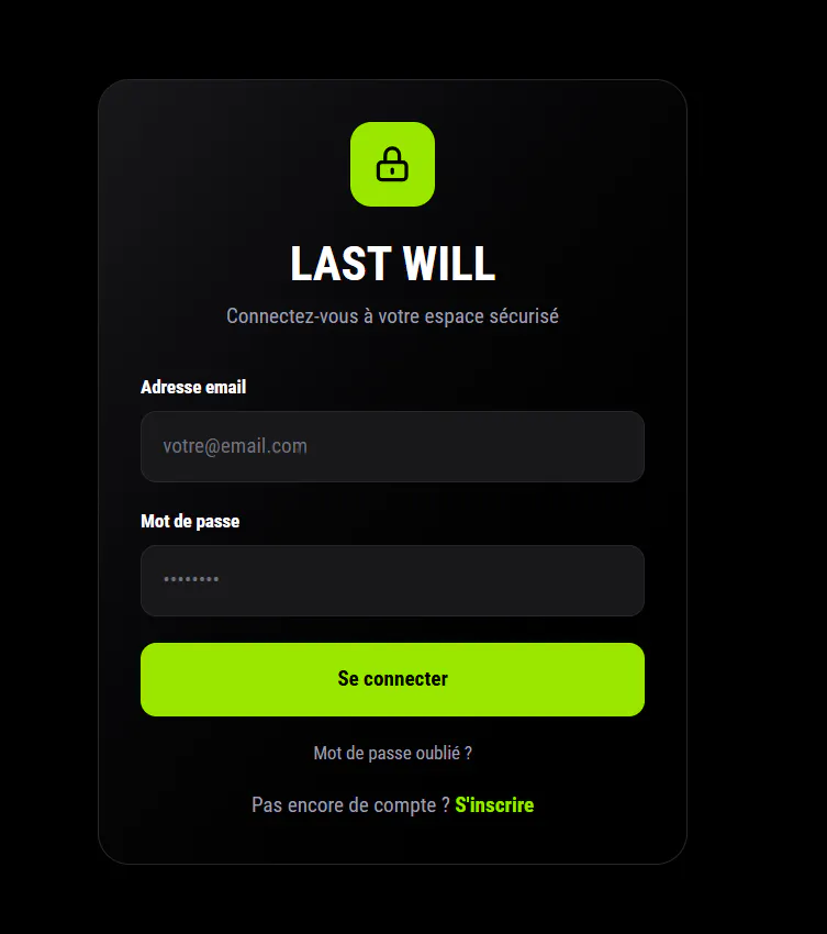 LAST WILL gallery image